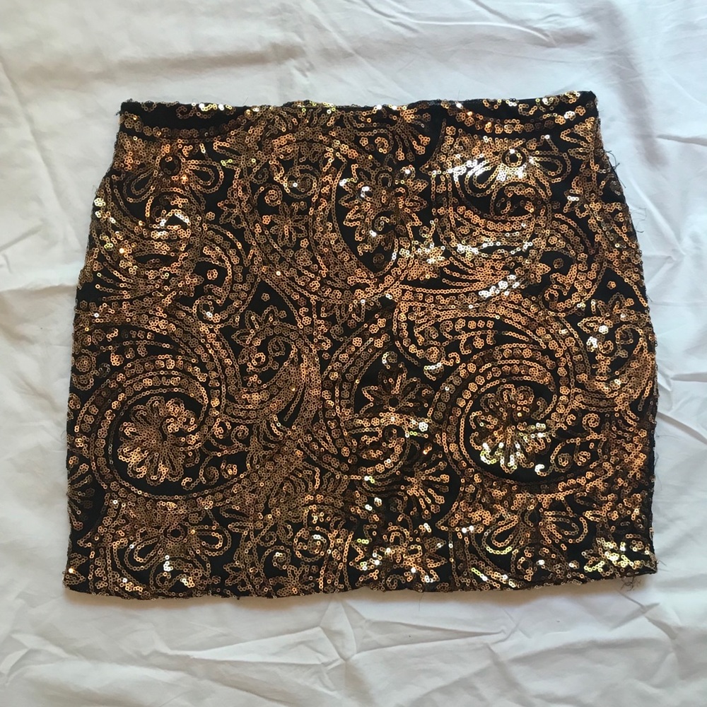 Sequin Skirt